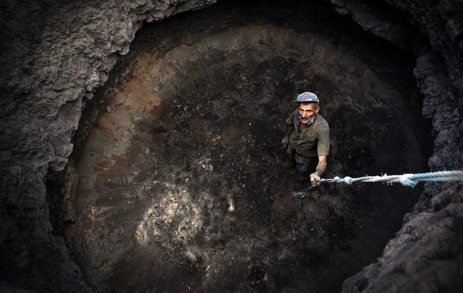 Travaux de underground cables digging
