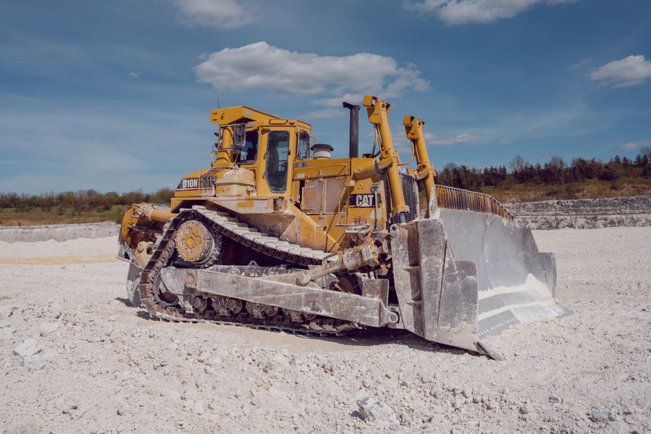 Travaux de terrain leveling machine
