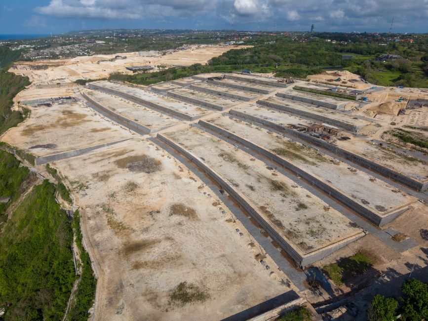 Travaux de building lot preparation