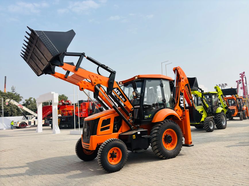Travaux de terrain leveling machine