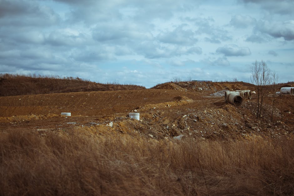 Travaux de pool excavation dirt