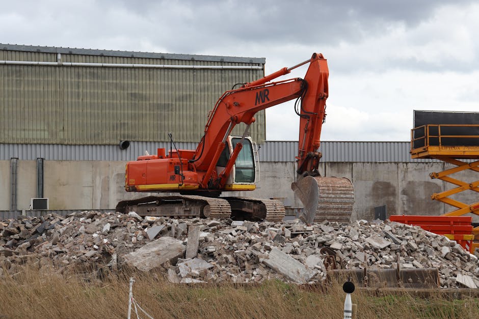 Chantier de étapes clés terrassement