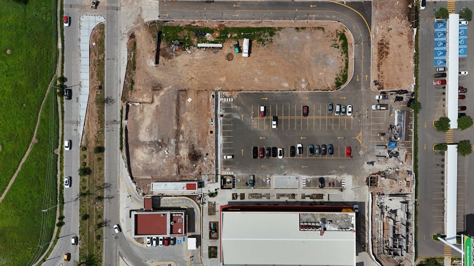 Travaux de building lot preparation