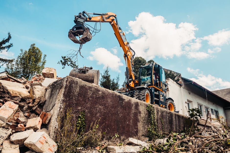 Chantier de qu'est-ce qu'un décaissement