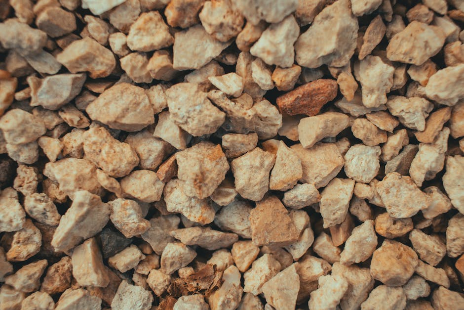 Travaux de french drain gravel