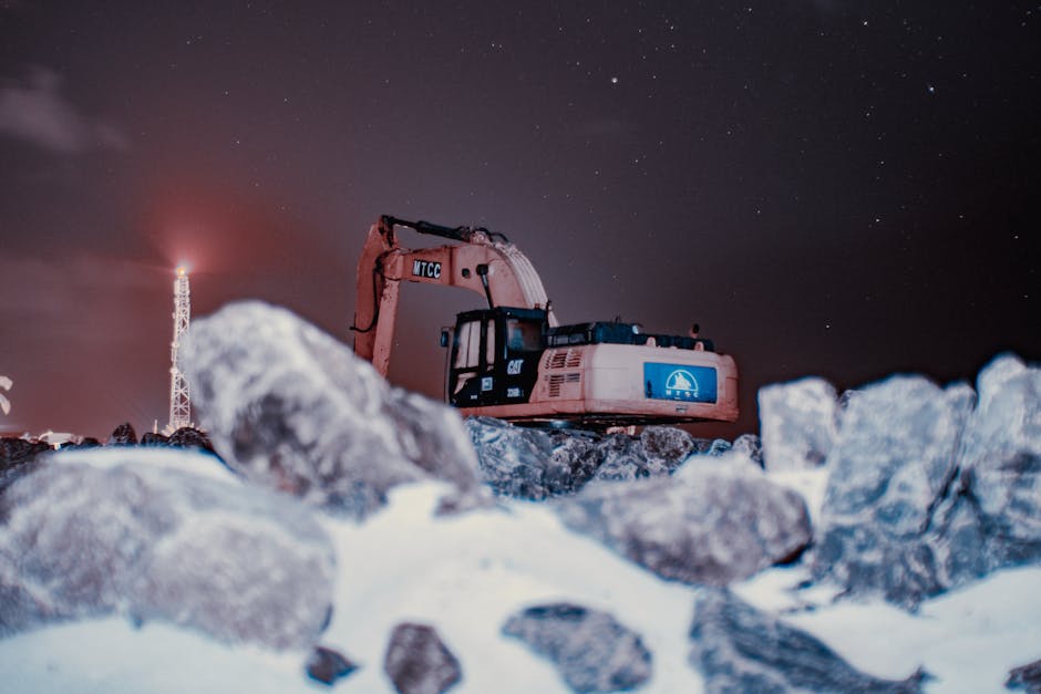 Chantier de tarif terrassement piscine